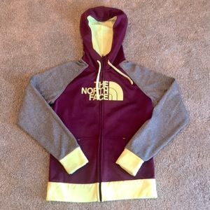 The North Face women’s zip up hoodie